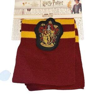 Harry Potter Gryffindor Scarf NEW Red Gold Yellow Universal Studios
